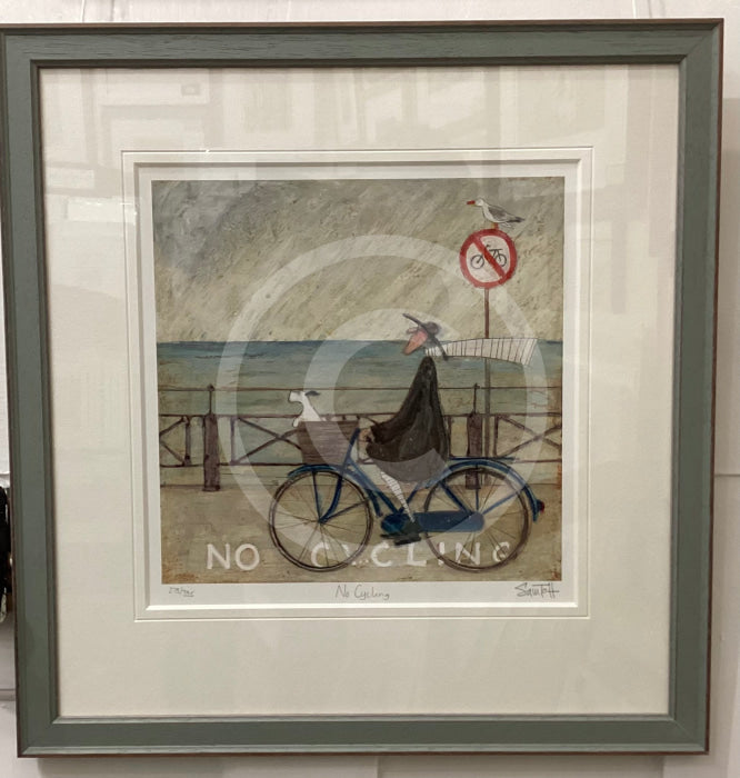No Cycling Limited Edition By Sam Toft