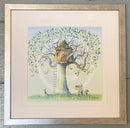 No Place Like Home&nbsp;by Catherine Stephenson.

Catherine's&nbsp;signature bunnies have decided that the there's no place like home, and that home shall be in the pretty treehouse. framed in pewter