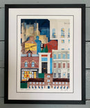 North Quarter, York - a Limited Edition Print of York by Ric Liptrot Framed
