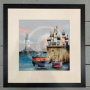 On an Even Keel by Gary Walton Limited Edition Print Framed in Black 351 Limited Edition Print