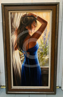 A Room With a View 3 - Original Oil Painting by Mark Braithwaite