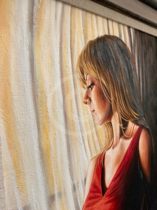 A Room With a View I - Original Oil Painting by Mark Braithwaite