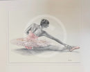 ORIGINAL A Study In Pink 15 - Ballet Dance Drawing by Mark Braithwaite