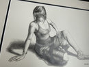 After The Dance 8,  Original Drawing by Mark Braithwaite - Ballet Dancer Drawing
