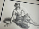 After The Dance 8,  Original Drawing by Mark Braithwaite - Ballet Dancer Drawing