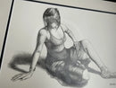 After The Dance 8,  Original Drawing by Mark Braithwaite - Ballet Dancer Drawing
