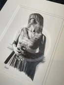 Angel 3,  Original Drawing by Mark Braithwaite - Figurative Drawing