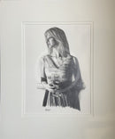 Angel 3,  Original Drawing by Mark Braithwaite - Figurative Drawing