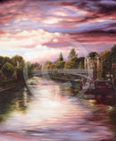 Original Autumn Twilight Lendal Bridge By Mark Braithwaite