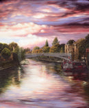 Original Autumn Twilight Lendal Bridge By Mark Braithwaite