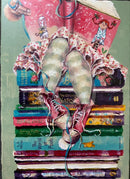 Original Painting Pippi And Me Ii By Amanda Stratford