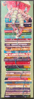 Original Painting Pippi And Me Ii By Amanda Stratford