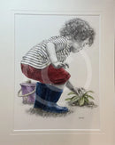 Charlie's Adventures Slugs & Snails - Original Drawing by Mark Braithwaite