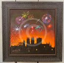 ORIGINAL Cinder Toffee Skies, York Minster from the Walls by Mark Braithwaite