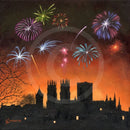 Cinder Toffee Skies, York Minster from the Walls by Mark Braithwaite
