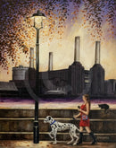 City Stroll- London- Original Oil Painting by Mark Braithwaite