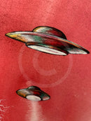 ORIGINAL From the Shadows - Mars Attacks! Farmageddon by Mark Braithwaite Detail