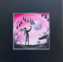 Original From The Shadows; Pink Moon The Moonlight Collector By Mark Braithwaite