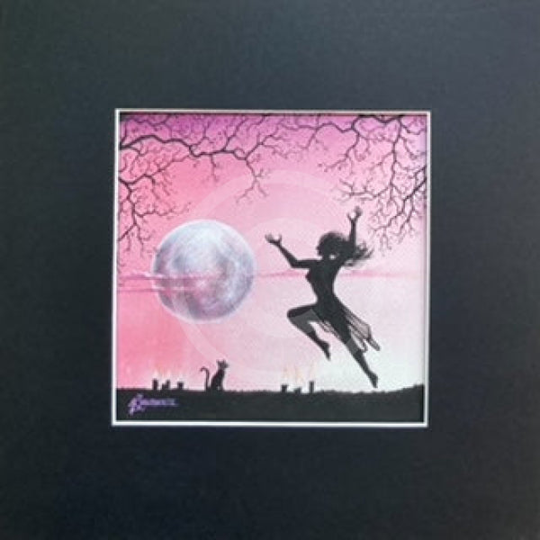 ORIGINAL From the Shadows; Pink Moon, Worship 1 by Mark Braithwaite
