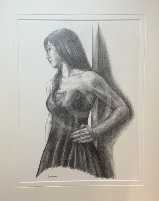 ORIGINAL Harmony 4 - Figurative Drawing by Mark Braithwaite