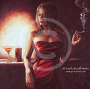 His Other Woman - Original Oil Painting By Mark Braithwaite