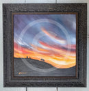 Original Indigo Sunset North York Moors By Mark Braithwaite