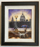 London Twilight, St Paul’s -Original Oil Painting by Mark Braithwaite