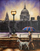 London Twilight, St Paul’s -Original Oil Painting by Mark Braithwaite