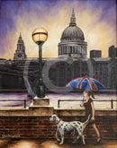 London Twilight, St Paul’s -Original Oil Painting by Mark Braithwaite