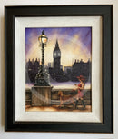 London Twilight, Westminster- Original Oil Painting by Mark Braithwaite