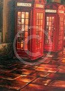 ORIGINAL Painting ,Lost Connection - Chorus Line by Mark Braithwaite