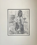 Love Poem, Original Drawing by Mark Braithwaite - Figurative Drawing