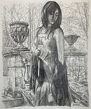 Love Poem, Original Drawing by Mark Braithwaite - Figurative Drawing