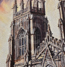 ORIGINAL Minster Evening, York - Oil Painting by Mark Braithwaite close up