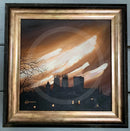 ORIGINAL Mocha Skies York Minster from the Walls by Mark Braithwaite Framed