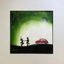 Original Moments In Time - Beneath The Northern Lights By Mark Braithwaite Mounted