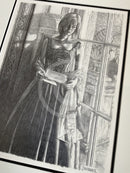 More Than Words, Study-Original Drawing by Mark Braithwaite - Figurative Drawing