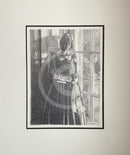 More Than Words, Study-Original Drawing by Mark Braithwaite - Figurative Drawing