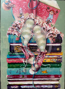 Original Painting Pippi And Me Ii By Amanda Stratford