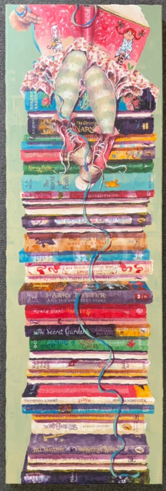 Original Painting Pippi And Me Ii By Amanda Stratford