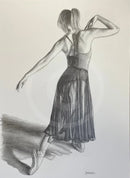 Poise Study IV - Original Drawing by Mark Braithwaite