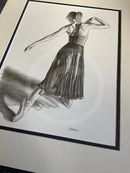 Poise Study IV - Original Drawing by Mark Braithwaite