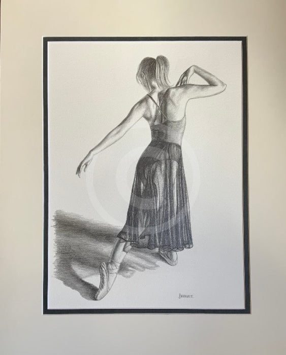 Poise Study IV - Original Drawing by Mark Braithwaite