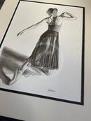 Poise Study IV - Original Drawing by Mark Braithwaite