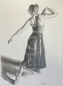 Poise Study IV - Original Drawing by Mark Braithwaite