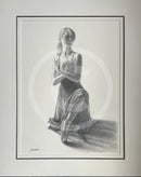 Poise Study 5- Original Drawing by Mark Braithwaite- Ballet Dancer