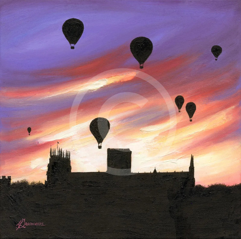 Purple Haze, The Minster View by Mark Braithwaite