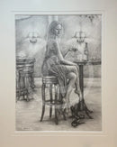 Reflecting Study 2 - Original Drawing By Mark Braithwaite