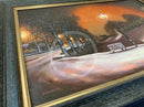 Silent Night, The City Walls - Original Oil by Mark Braithwaite