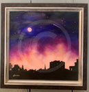 ORIGINAL Starry Night, Clifford's Tower Skyline, Cepheus by Mark Braithwaite